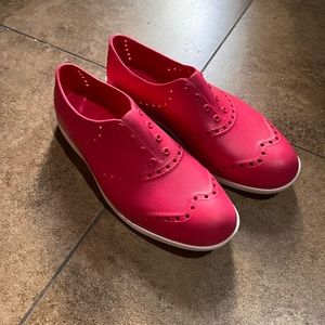 BIION LARRY GOLF SHOES // HOT PINK